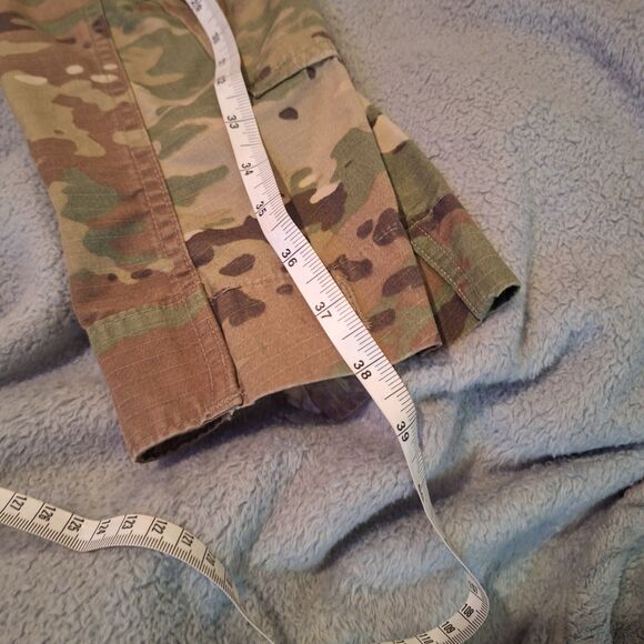 Medium Long - US Army OCP Combat Uniform Jacket Camo w/ Name Tag - Picture 10 of 11